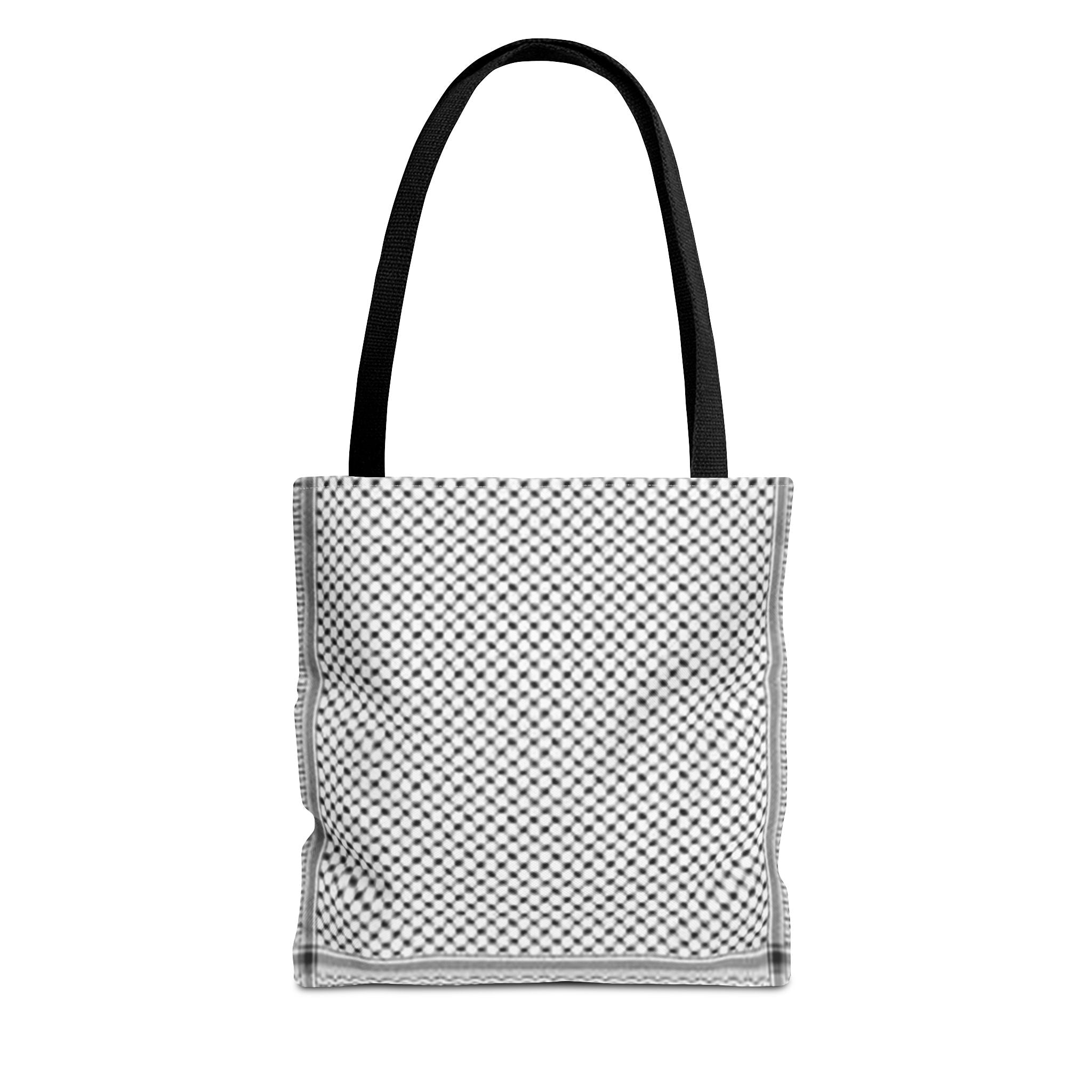 Chic Checkered Tote Bag - Stylish Reusable Bag for Shopping, Beach, Gym, Travel, Gift