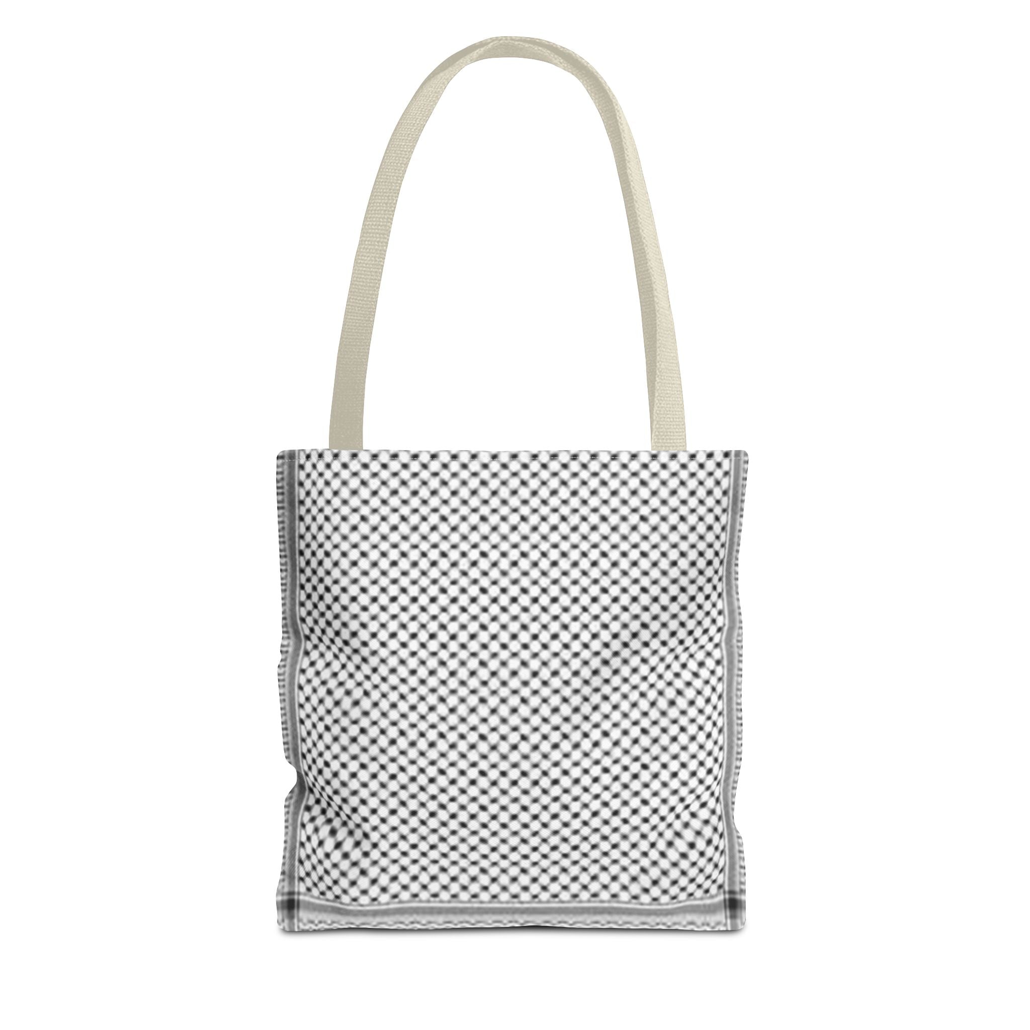 Chic Checkered Tote Bag - Stylish Reusable Bag for Shopping, Beach, Gym, Travel, Gift