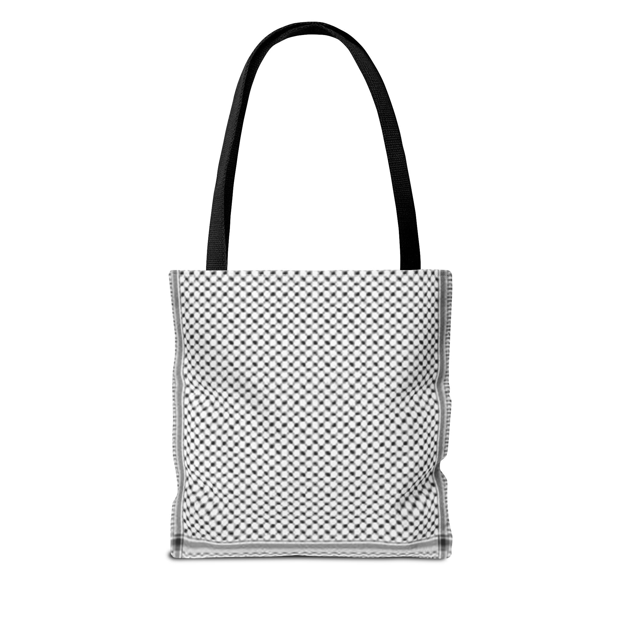 Chic Checkered Tote Bag - Stylish Reusable Bag for Shopping, Beach, Gym, Travel, Gift